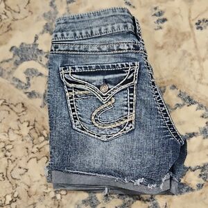 Silver Jeans Shorts